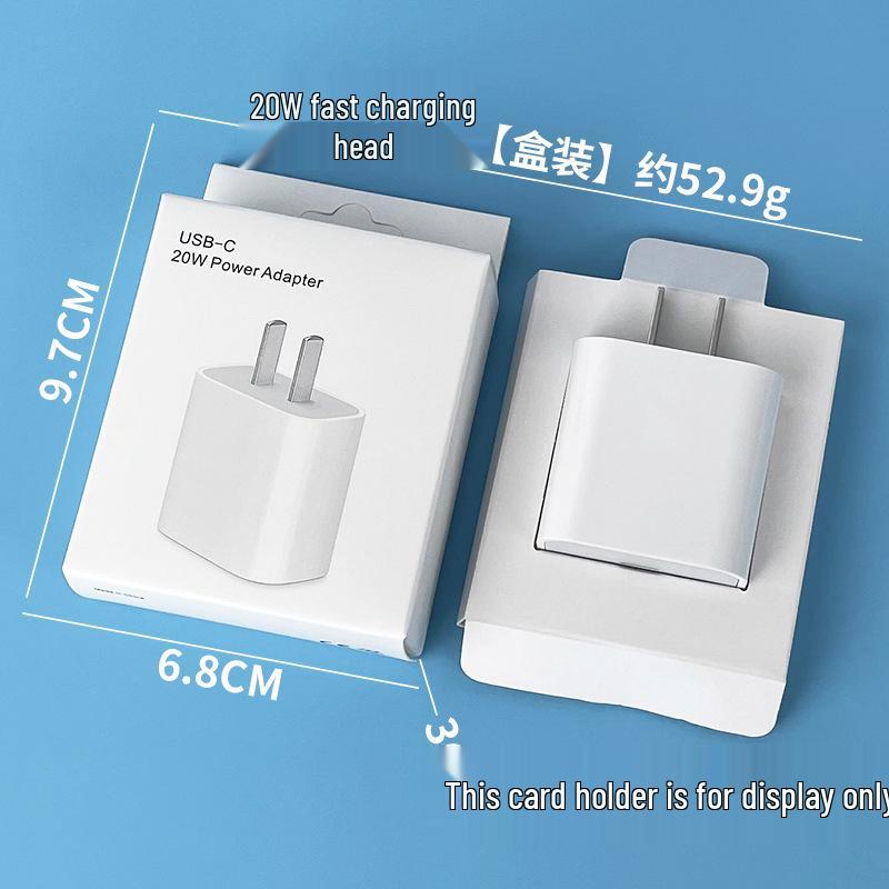 Apple 20W Charger & Cable Set: iPhone 17 Compatible, 3C Certified, PD30W Fast Charge