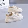 2025 spring little white shoes new Korean version ins female students platform heightening sports board shoes casual street shooting HY319