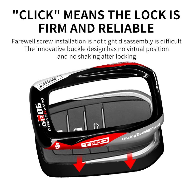 2024 New Fashion car key case bag Shell For for Toyota Camry Highlander BVNCH7 Corolla Crown Prado GR 86 Reiz 2015 2016 accessories