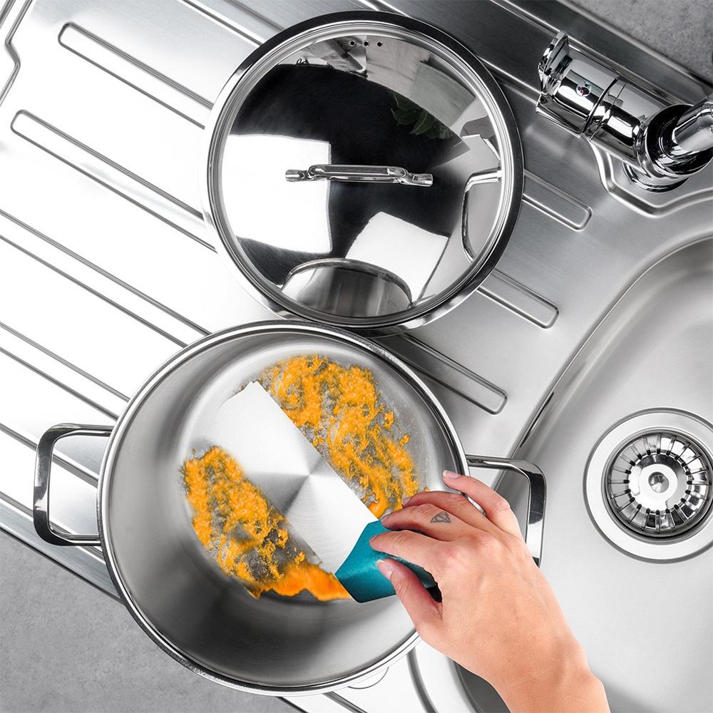 Steel pot with lid ANETT 20 cm, 4.6 l