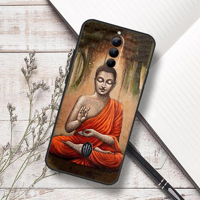 Buddha Case For ZTE Nubia Red Magic 6S 7S 6 7 Pro 5G RedMagic 10 Air 8 9 8S 9S 10S Pro Plus Cover