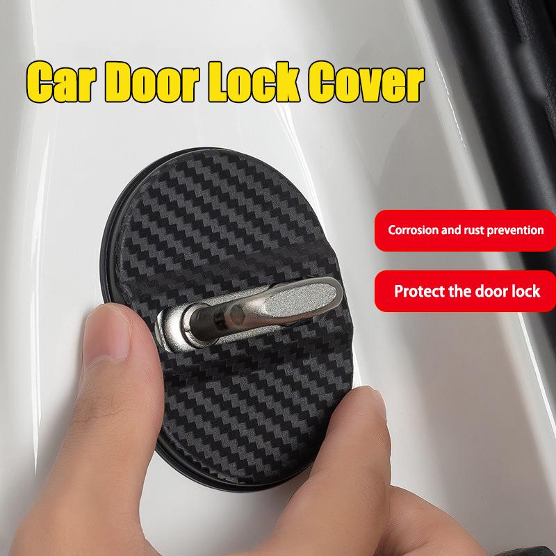 Vysoce kvalitní kryt zámku dveří auta, vodotěsný, odolný proti korozi, ochranný doplněk ve stylu loga pro OPEL Mokka 2022-2024