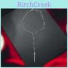 Gothic Dagger Pendant Chain Jewelry For Women With Zinc Alloy Charm