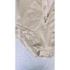 Cross-Lace Zipper Body Shaper with Slimming Control Straps