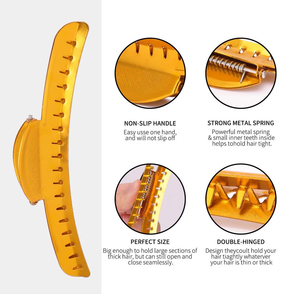 Clips Metalic Profesional pentru Salon de Coafură Ondularea Părului Pincet de Păr din Aluminiu Clame de Păr pentru Bărbierit Unelte de Styling Accesorii pentru Frizerie