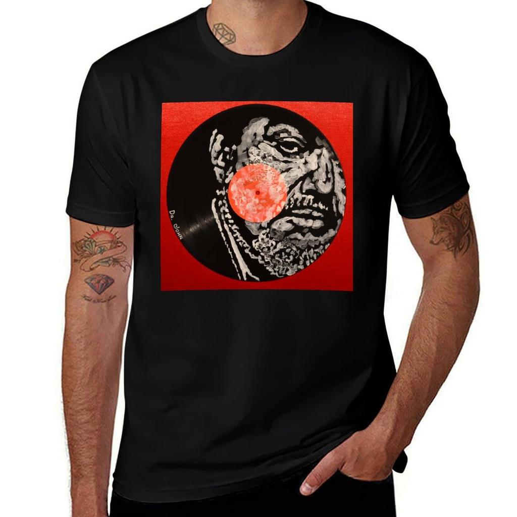 Dr John TShirt Casual Soft Cotton Short Sleeve Tee