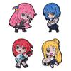 Colorful Cartoon Anime Music Band Character Brooch Creative Fashion Accessory For All Genders