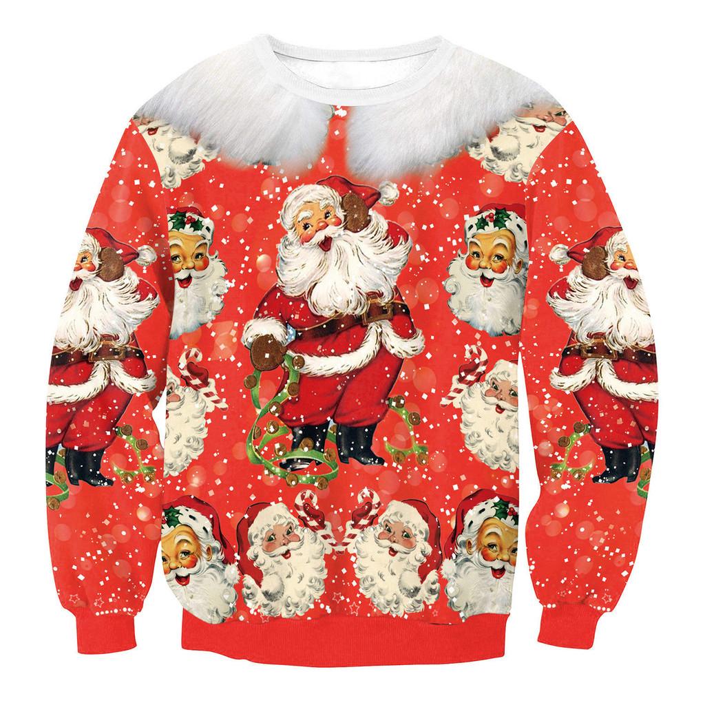 Classic Mens Christmas 3d Printed Hoodie With Polyester Fabric For Holiday Celebrations