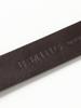 B:MING LIFE STORE by BEAMS Leather Belt, Velour Leather Dress Belt, 2025 Spring/Summer, Men's, Black, Size M