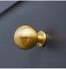 Modern Solid Brass Furniture Handle - Luxury Gold Cabinet Pulls for Home Decor