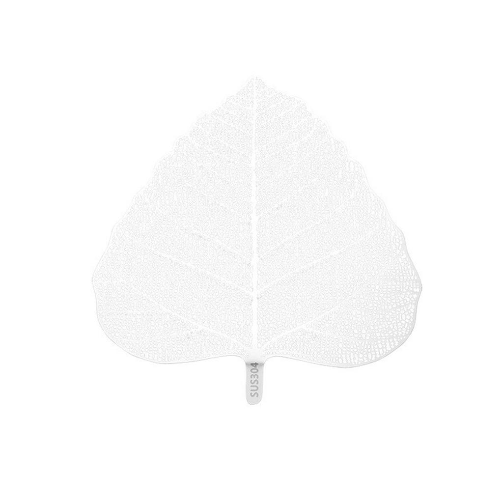 304 Stainless Steels Teas Infuser Bodhi Leaf Shape Fine Mesh Strainer Filter Tool for Teas Lover and Office Professional