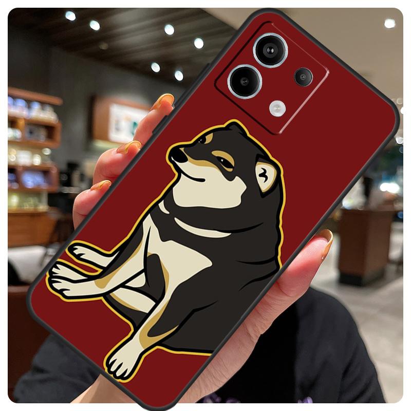 Cheems Doge Case For Xiaomi Redmi Note 14 10 11 12 13 15 Pro Plus Cover For Redmi 15 15C 14C 10C 12C 13C
