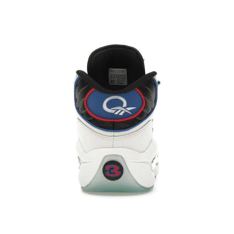 Reebok Question Mid Men Chalk Core Black Vector Blue GW8858