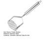 Yousheng Stainless Steel Potato Masher Manual Potato Press with Ergonomic Handle Food Smasher Utensil for Avocado Vegetables Kitchen Tool