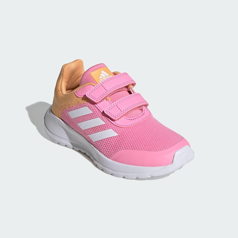 Adidas Tensaur Run 2.0 Comfort Sneakers Kids Unisex 17-25.5cm Bliss Pink/Footwear White/Hazy Orange