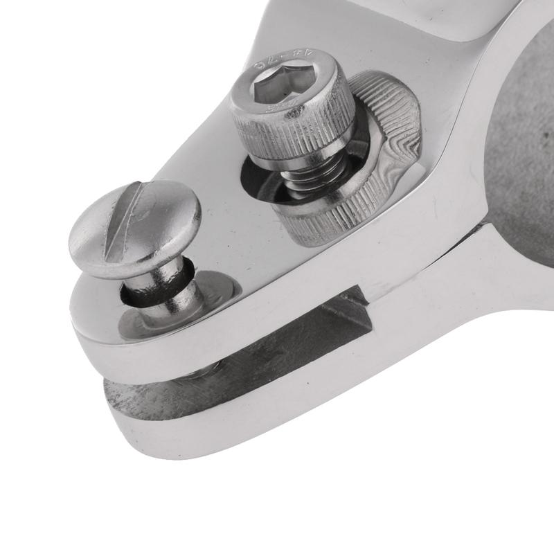 stainless steel Boat Canopy Fitting Tube Knuckle Clamp for 22mm Tube