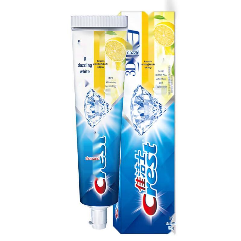 Crest 3D White Lemon Tea Toothpaste 6-Pack