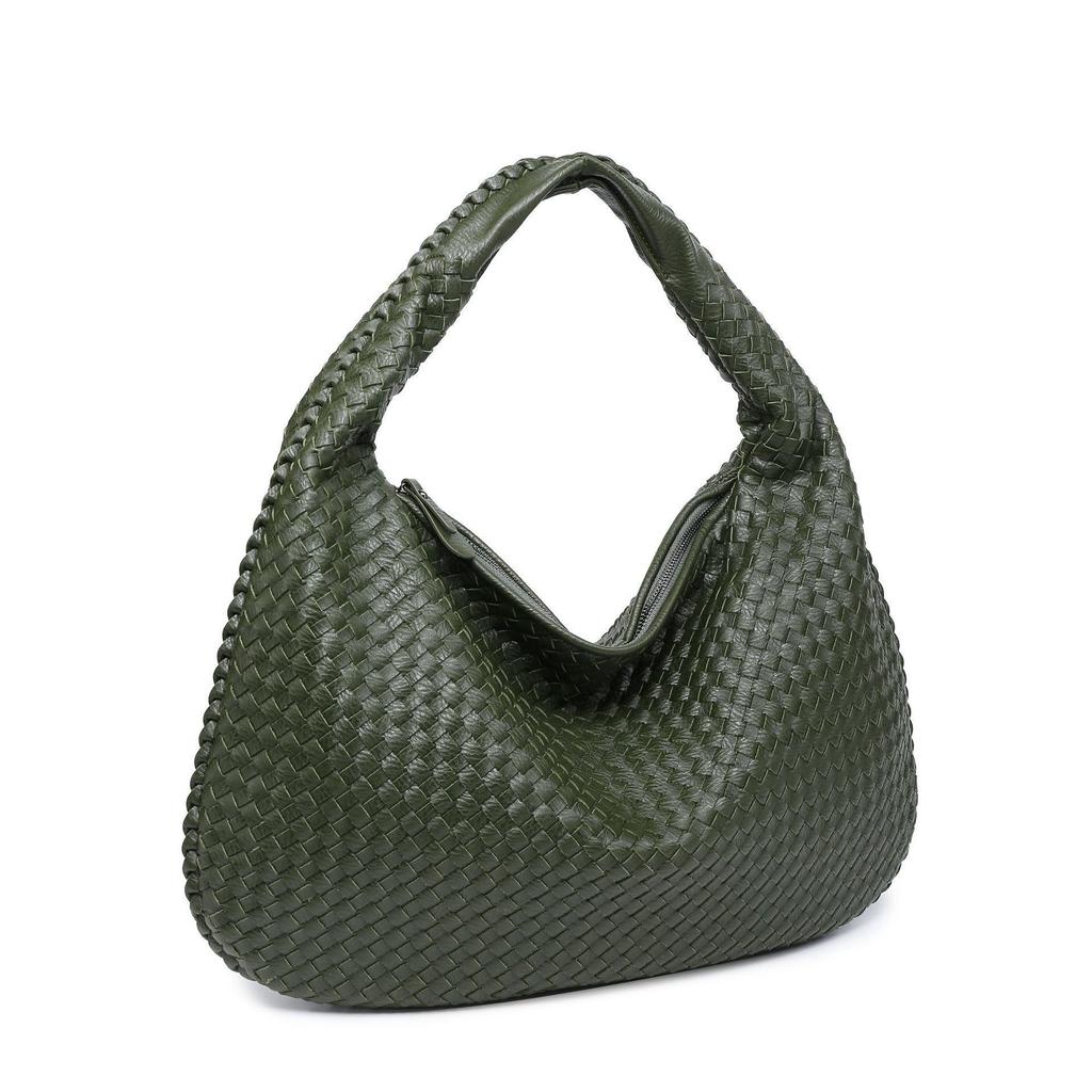French Style Underarm Bag, New High-end Woven Bag, Shoulder Handbag, Women's Atmospheric Versatile Commuter Bag