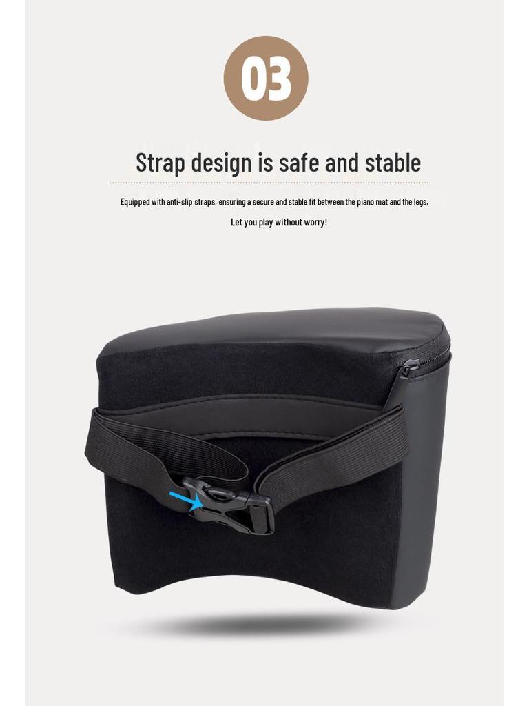 Flanger FA-60S Classical Guitar Cushion Support with High-Elastic Sponge and Leather