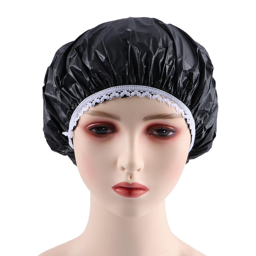 Elastic Swimming Home Hotel Hats Shower Cap Bathroom Products Travel Camping Accessories Hair Cover