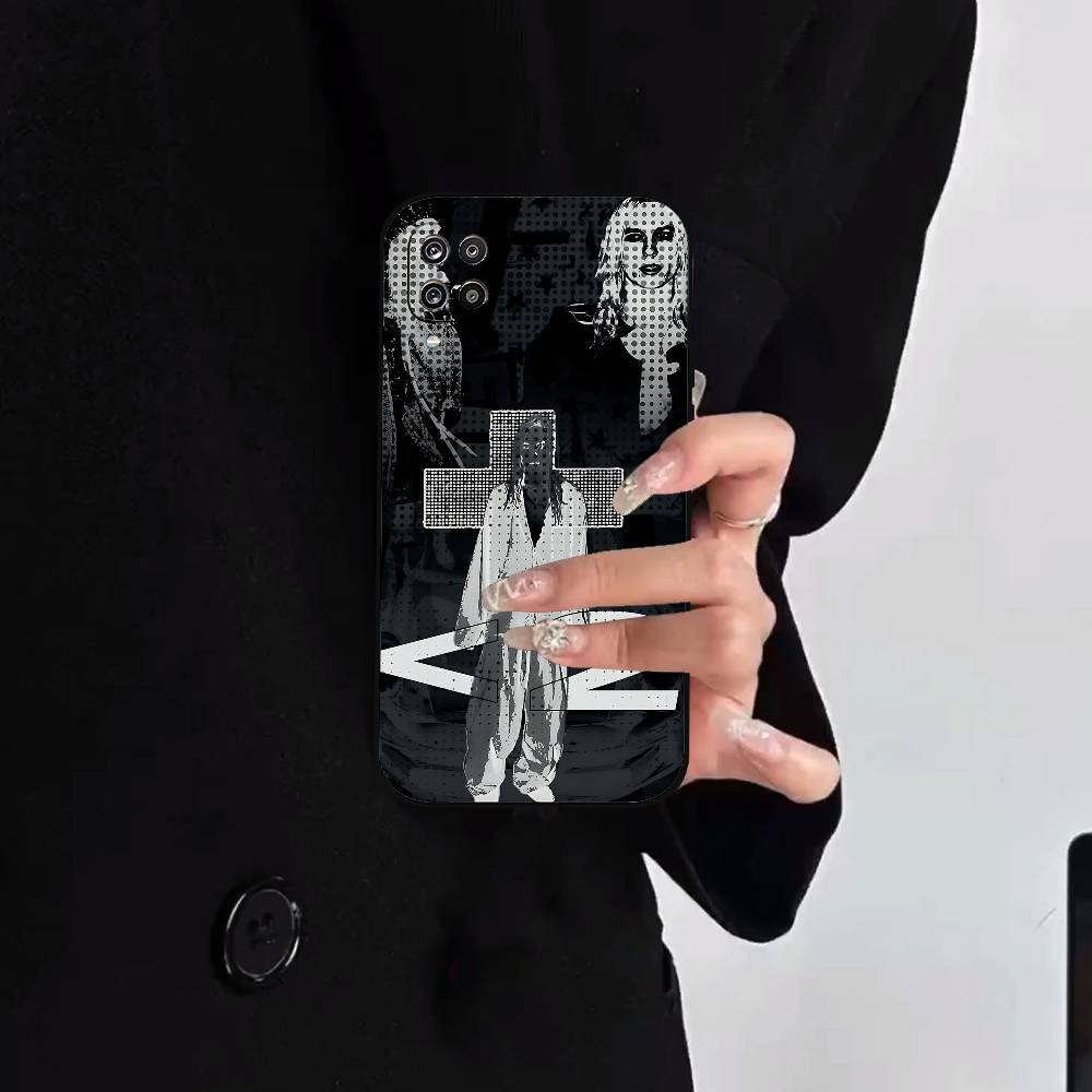 2hollis Singer Phone Case For Samsung Galaxy S21 S22 S23 S24ULTRA S25ULTRA FE Ultra Plus5G A52S Soft Cover