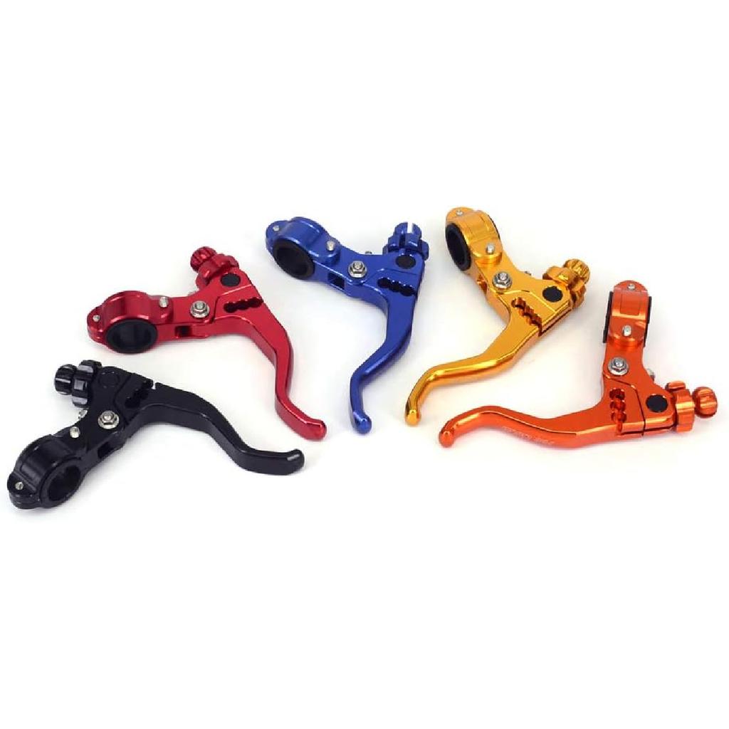 Motorcycle Short Stunt Clutch Lever 22mm 7/8" Labor Saving Clutch Levers Adjustable CNC for Grom Dirt Pit Bike Enduro Motocross Supermoto Street