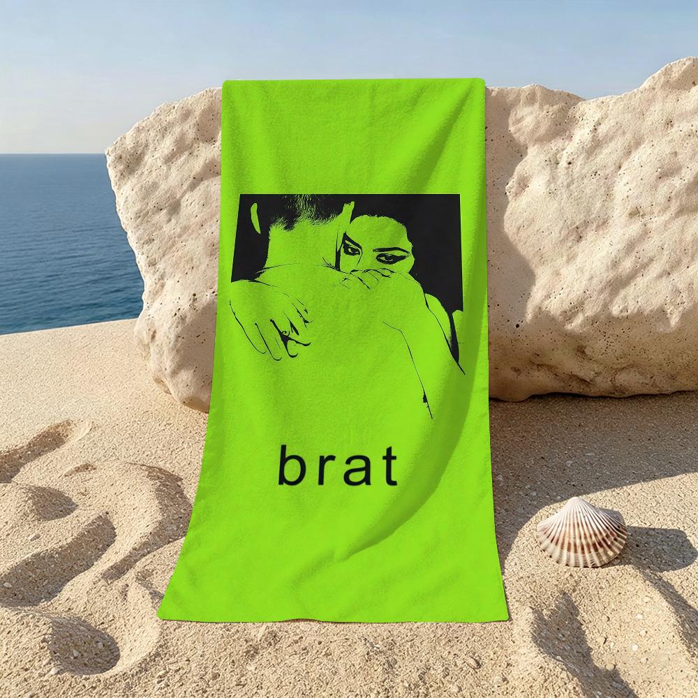 C-Charli XCX Wuthering Heights Beach Towel For Beaches Yoga Studios Gyms Hot Springs Swimming Pools And Picnics