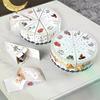 10 Stück Dreieckige Kuchenförmige Papiergeschenkboxen Kekse Süßigkeiten Babyparty Gastgeschenke Leckereien Kindergeburtstagsparty Dessertverpackungsboxen