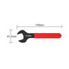 7Mm-31Mm Metric Single Open End Wrench Offset Angle U-Shaped Spanner Flat Head Blackening For Auto Repair