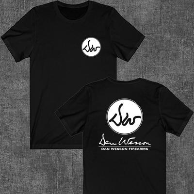 Dan Wesson Firearms Waffen Herren Schwarz T-Shirt Tee Top Unisex