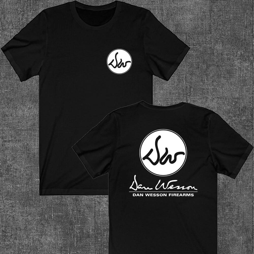 Dan Wesson Firearms Guns Men s Black T-Shirt Tee Top Unisex L