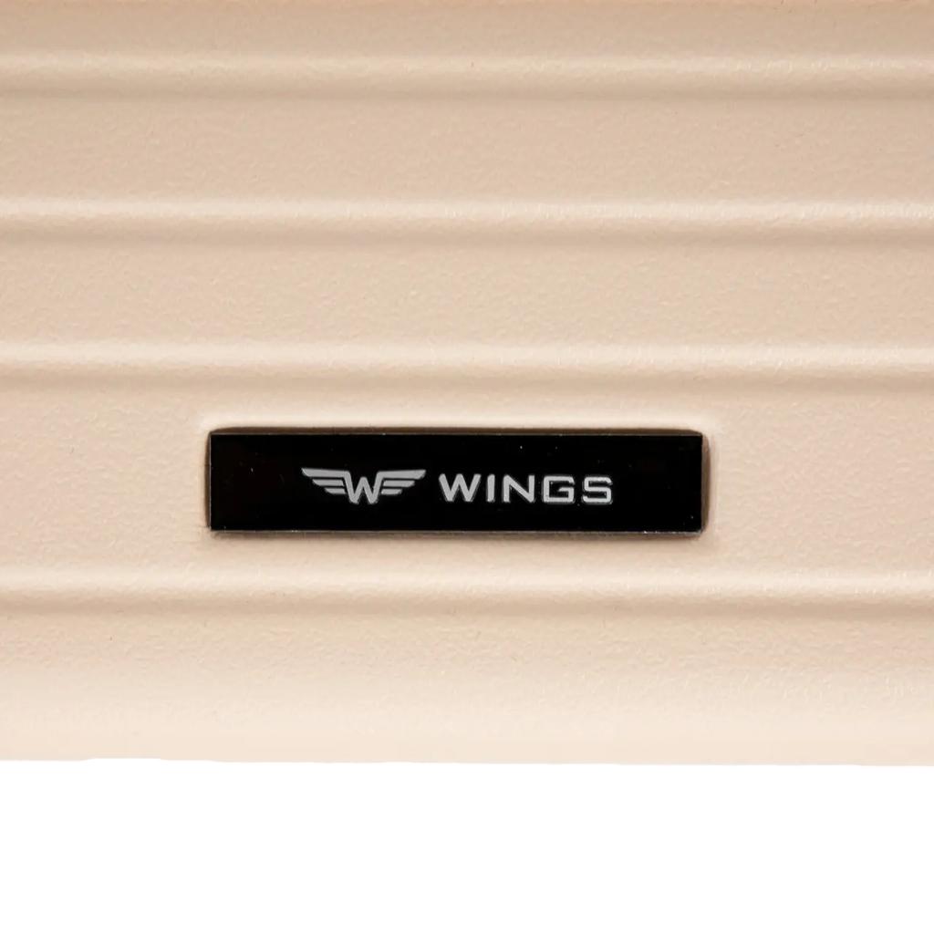 Wings Bunting Abs+ 24" Medium Suitcase Dirty White