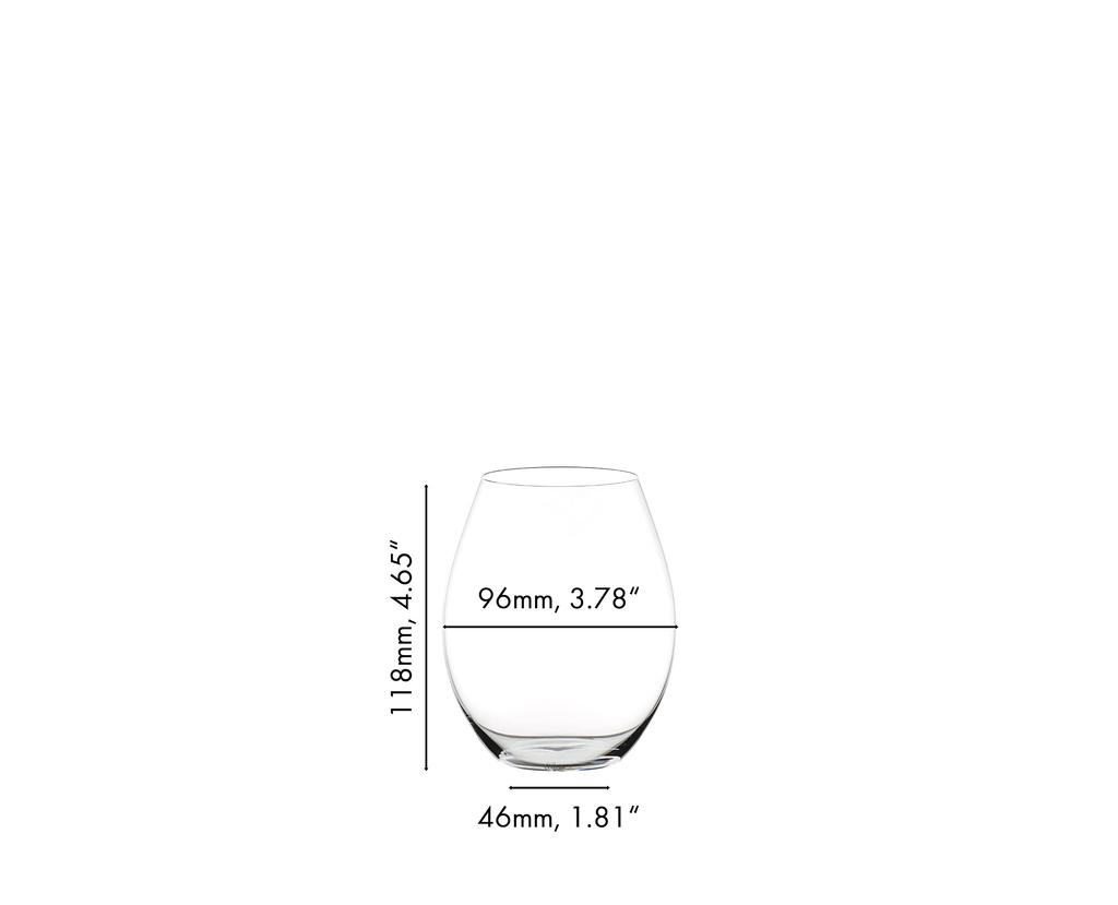 Authentic RIEDEL Red Wine Glass Set (Pair) - Riedel O Big O Syrah 570ml (Product Code: 0414/41)