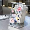 Lotus Flower Transparent Phone Case For iPhone 11 Case iPhone 13 14 12 15 16 Pro Max XR XS X 7 8 Plus SE 2020 Shockproof Cover