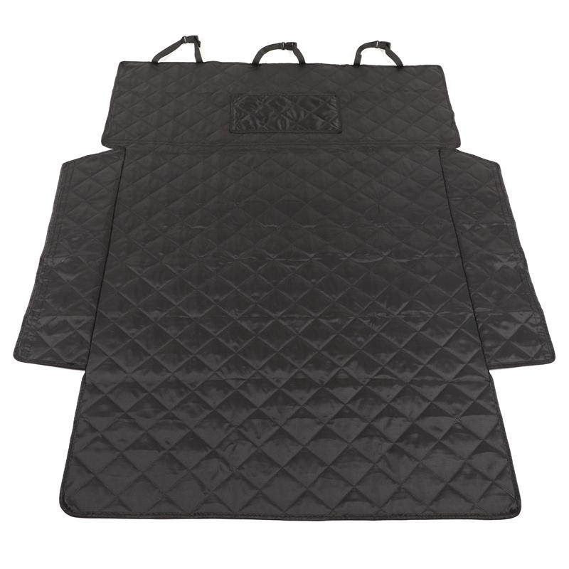 

For Porsche Cayenne 2008-2016 Trunk Mat Tarpaulin Waterproof Oxford Cloth Dog Cat Back Seat Covers Car Protection Blanket