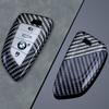 IVZR8 Carbon Fiber Car Key Case Cover Shell Fob For BMW X1 X3 X5 X6 G20 G30 G01 G02 G05 F15 F16 G11 F48 1 3 5 6 7 8 Series Accessories
