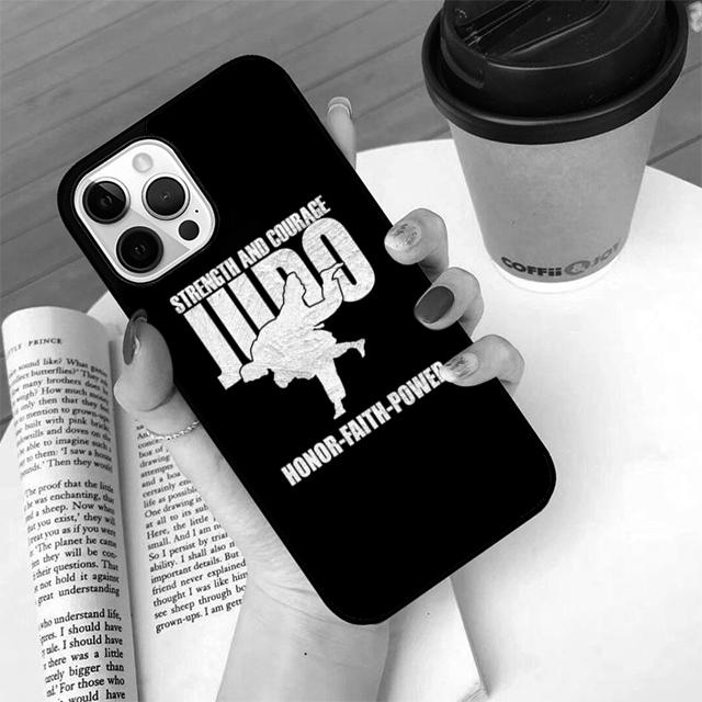 KEEP CALM AND PRACTICE JIU JITSU Phone Case Cover for iPhone 17 Air 16 16e 15 12 11 13 14 Pro Max Apple Plus Coque