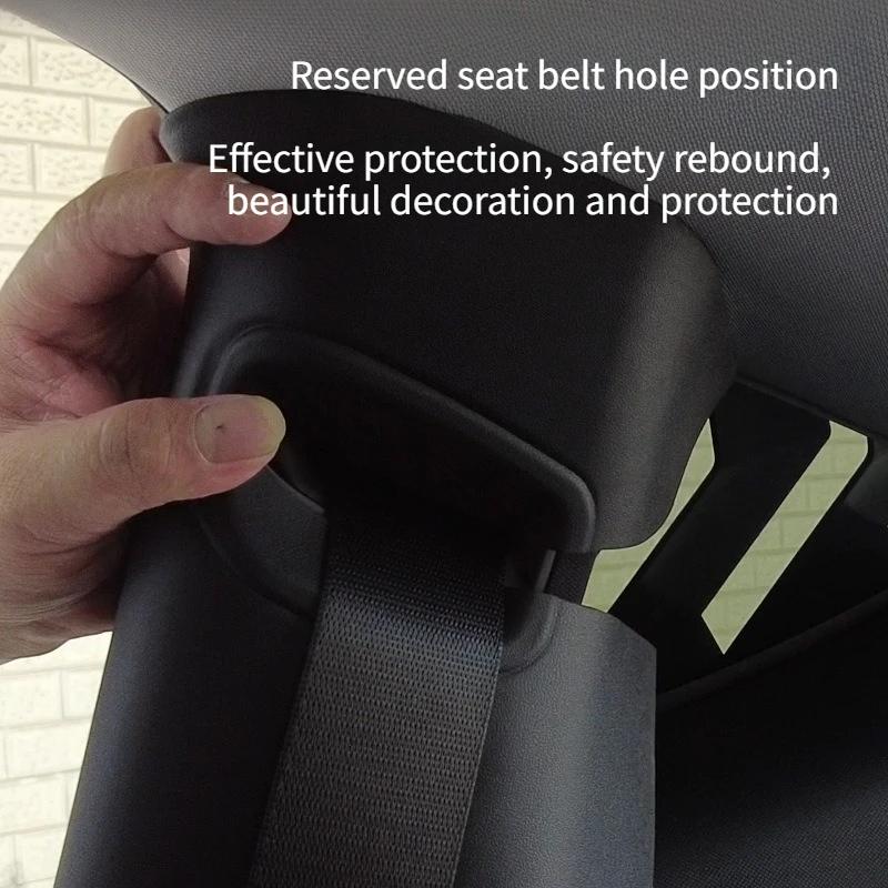 C-pillar Guard Protective Pad for Tesla Model Y Juniper 2025 Car Door Frame TPE Guard Anti Kick Pad Anti-Scratch Car Accessories