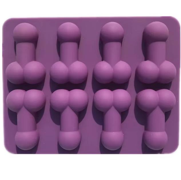 Dick Ice Tray Sexy Penis Cube Cake Mold Silicone  Chocolate   Dropshipping Candle Moulds Sugar Craft Tools