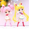 Cartoon Anime Sailor Moon Tsukino Actionfigur Flügel Spielzeugpuppe Schreibtisch Dekoration Sammlermodell Geschenk Spielzeug Für Mädchen