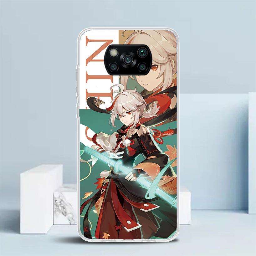 

Чехол для телефона Genshin Impact Аниме Для Xiaomi Poco F7 Ultra X5 X6 X7 Pro M7 Redmi 15C 15 13C 13 12C 12 10C 10 10A 9 9C 9A 9T Redmi 10A