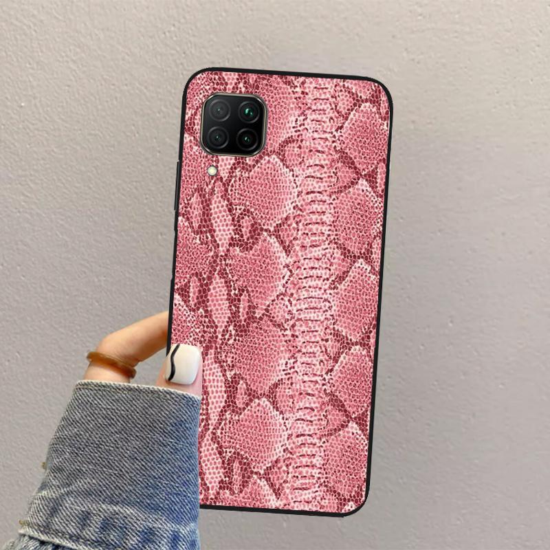 Ormskinnsmönster För Huawei Nova 10 9 SE 8i 11i 12i 12s Y60 Y61 Y70 Y90 Y72 Y73 Y91 P60 Pro P40 P30 Lite Fodral