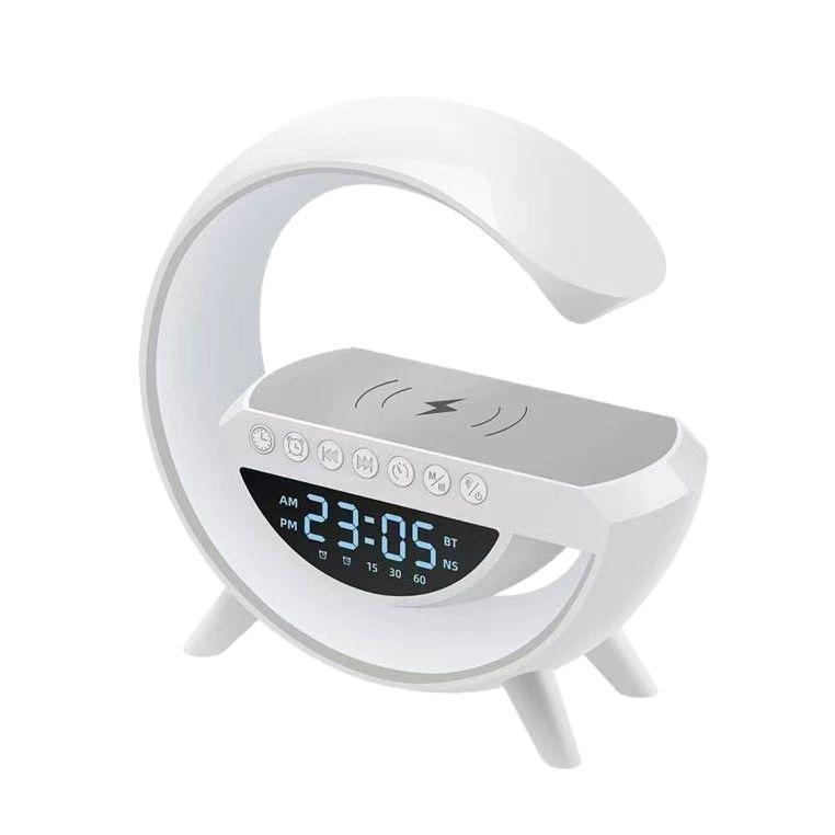 2025 Best-selling Bluetooth Speaker - Wireless Charger, Alarm Clock, and Ambient Light, with Multifunctional Smart Features.