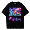 2025 Kpop Demon Hunters Saja Boys T-shirt Harajuku Women Girl Huntrix O-neck Summer Shirt Gift for Fans