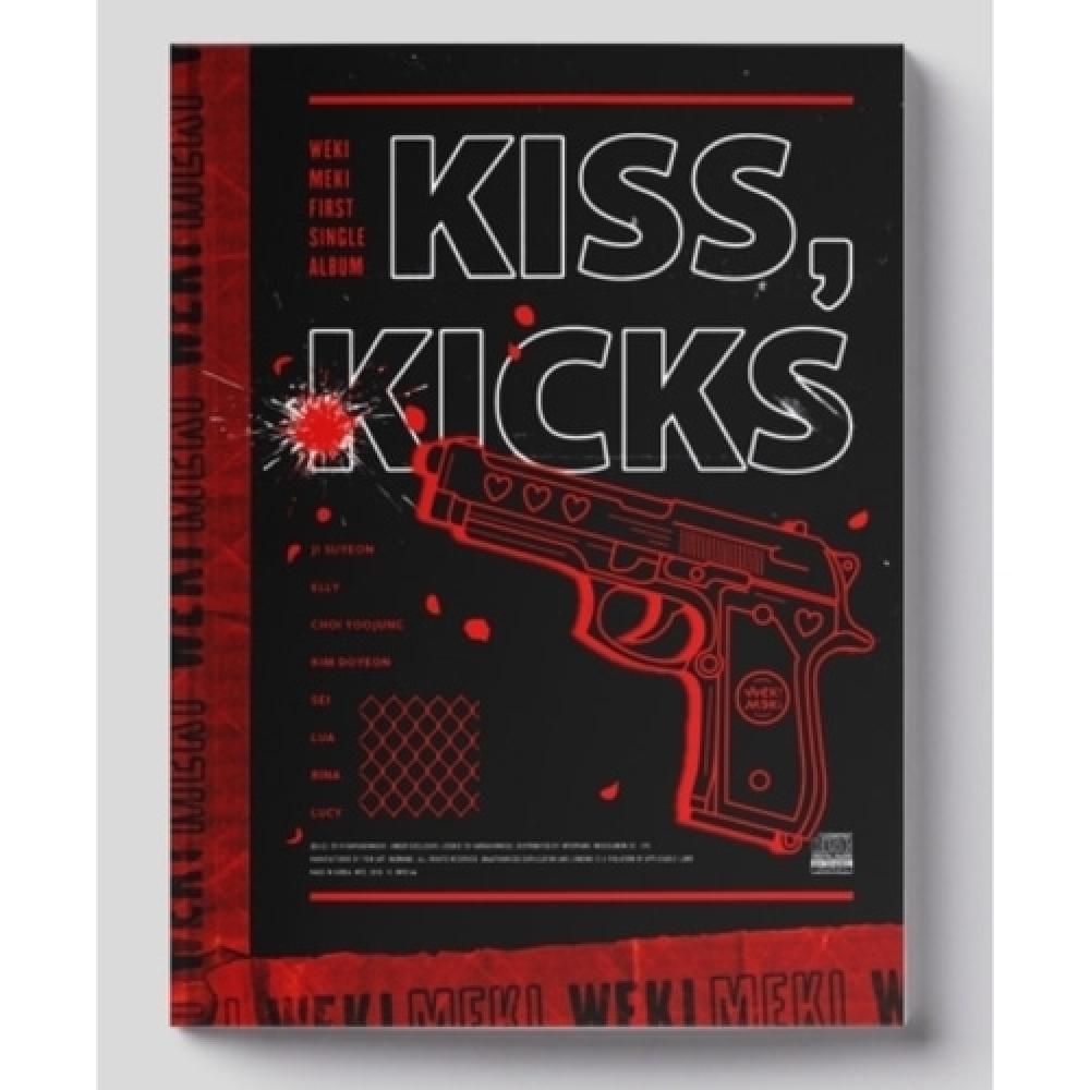 

Weki Meki Kiss Kicks 1st Single Album Kicks Ver.