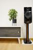 Drewniana szafka RTV w stylu RETRO SONOROUS  RTRA-180-WHT-BNW szerokość 180cm, Sonorous