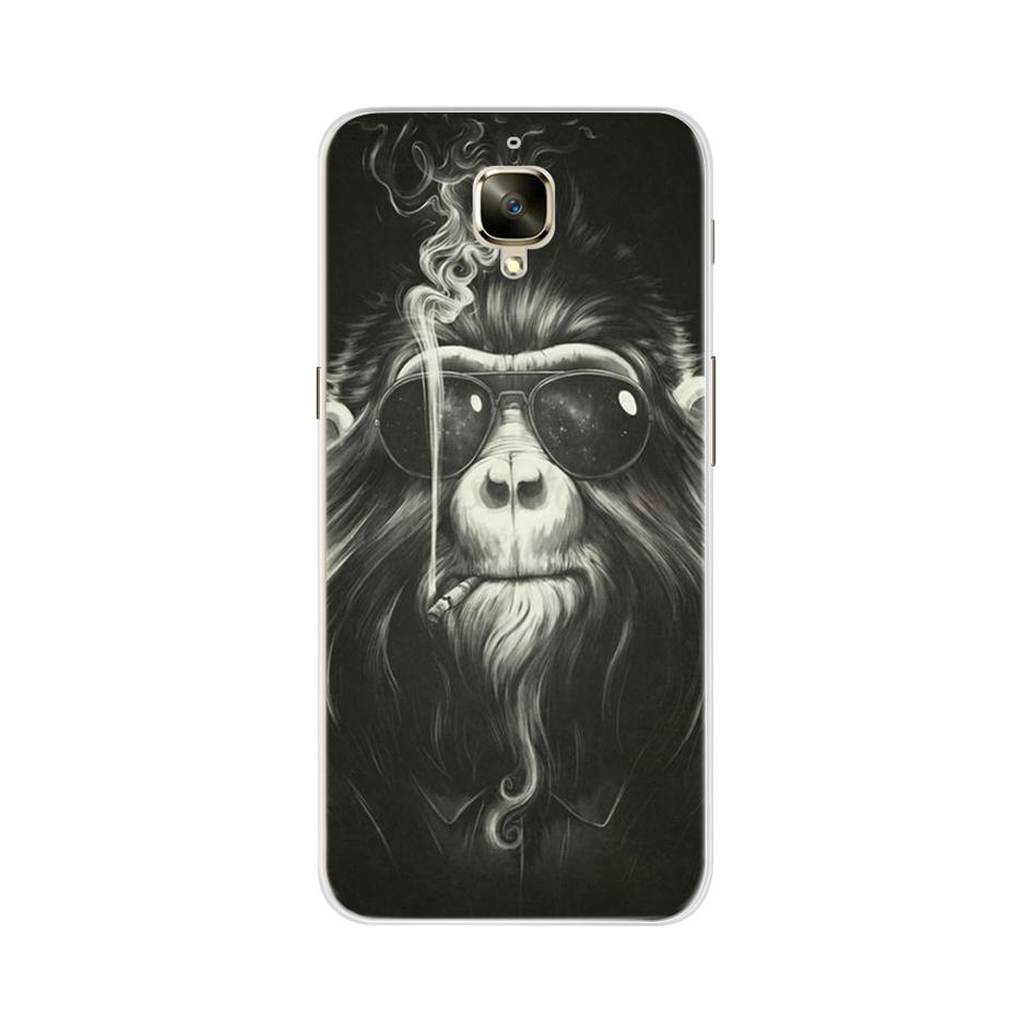 For OnePlus 3t Case Oneplus 3 Back Cover Ultra Thin Silicone Cartoon For Oneplus 3T Cover One Plus 3 Three Phone case Soft Coque