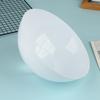 245Mm Opening White Pp Plastic Lamp Shades With Bowl Pattern For E27 Torchiere Lamp Cover Replacement Lighting Accessory