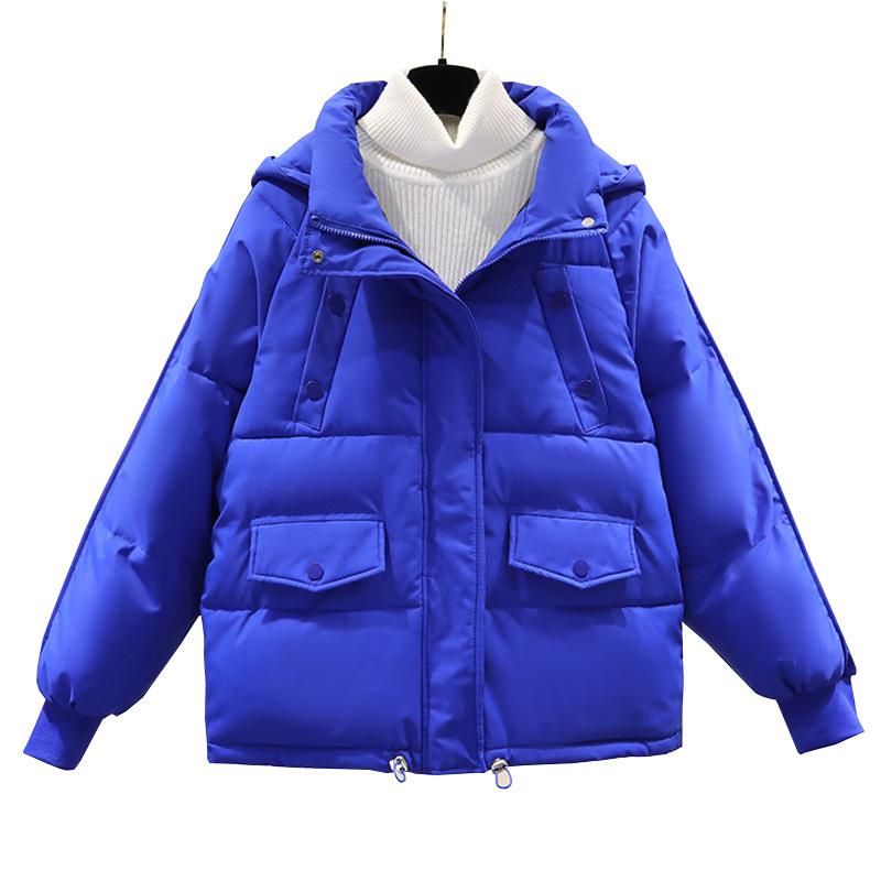 New Autumn and Winter Women's Cotton-padded Clothes Korean Version Loose Thickened Coat