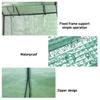 Greenhouse Portable Plastic Bird Pest Control Garden Plant Insulation Greenhouse Cover Include Iron Shelf Outdoor 59x39.4x19.7""